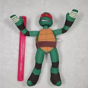 TurtleTeenage Mutant Ninja Turtle Plush Raph. Stuffed Animal.